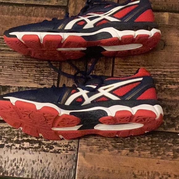 Asics gel netburner volleyball shoes Sz 9 - Picture 13 of 15